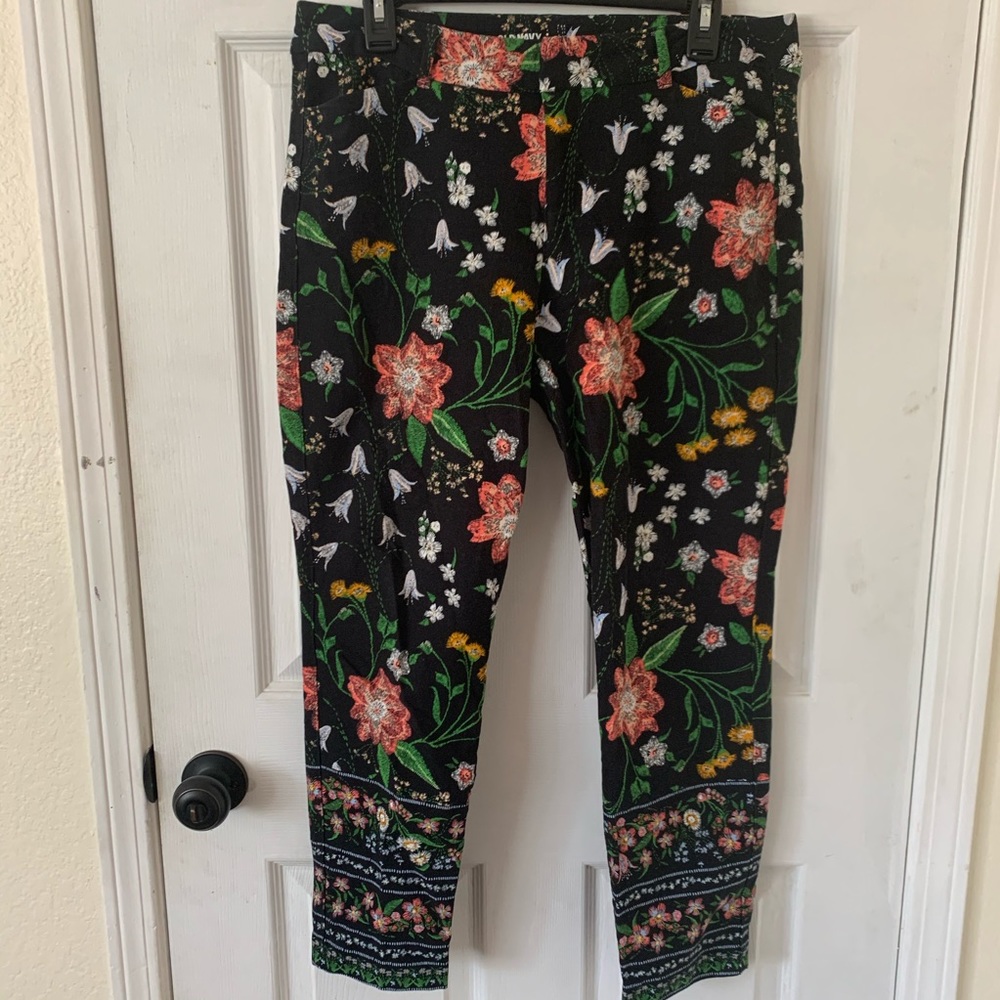 Floral Pixie Pants